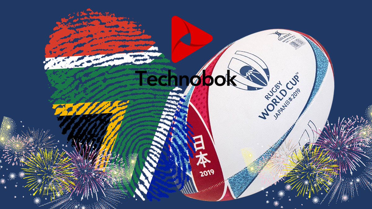 TechnoBokMedia's tweet photo. Well done #Bokke from TechnoBok Media, again #SouthAfrica 🇿🇦🏈 are the #RWCFinal Champions. A Nation United #StrongerTogether #ENGvRSA #IfTheSpringboksWinI #RugbyWorldCupfinal #RWCFinal2019 #RugbyWorldCup #WebbEllisCup #OurBoksOurBeer #Springboks #SiyaKolisi #OneNationOneBeer 🙏 https://t.co/REHLVePRs3