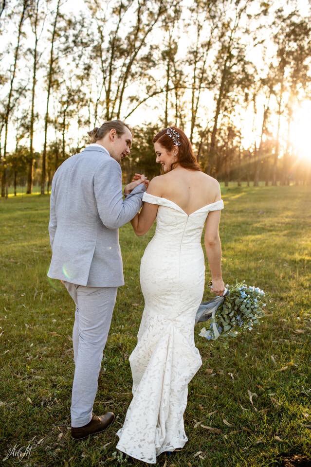 Wow. Just wow. One of the many highlights of my job &amp; passion is when I receive breathtaking pictures like these, making all the hard work so so worth it! The radiant #KaryMDesigns #bride, Marise in her beaded vine #headpiece💙 Niki M Photography #wedding #bespokeaccessories