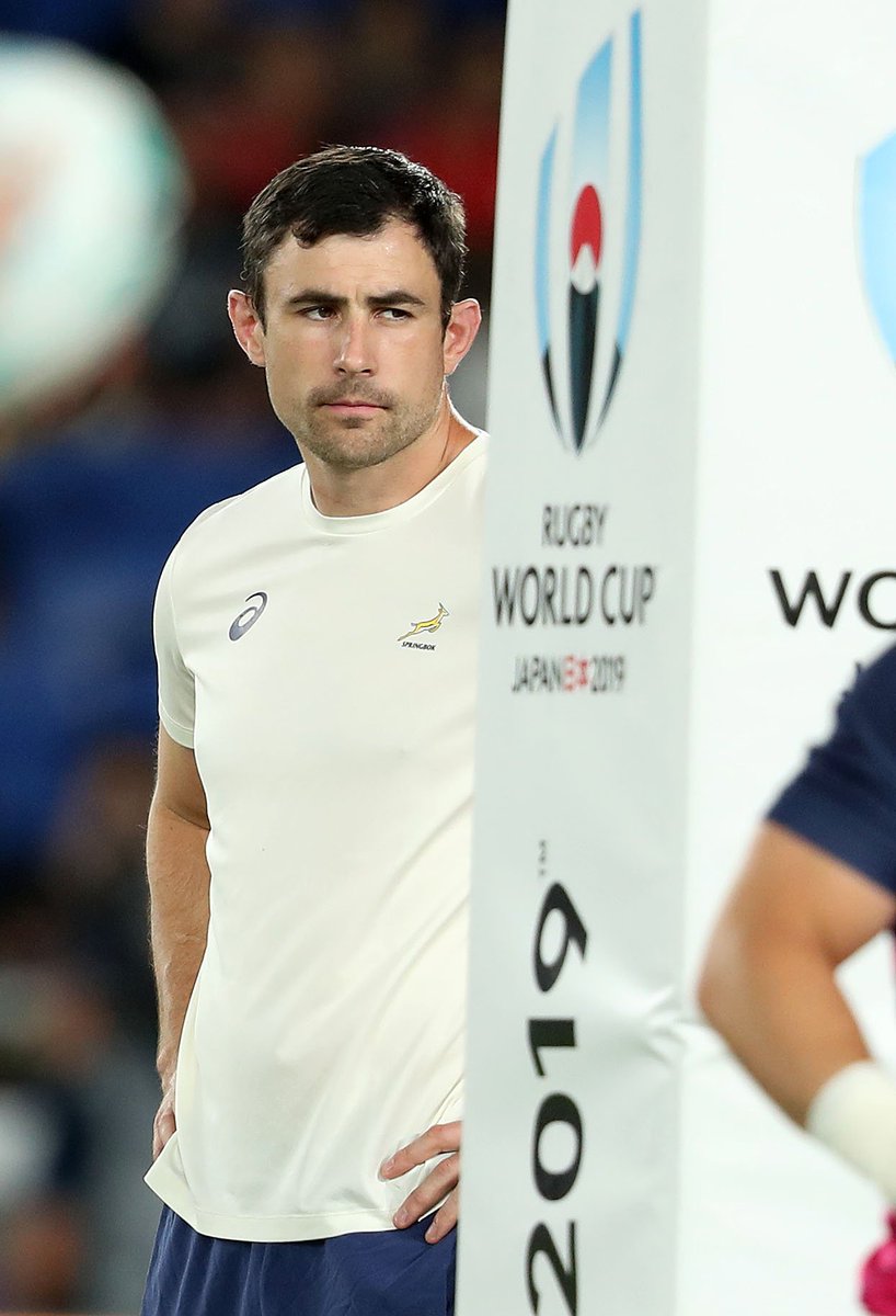 Could you be any happier for this guy?!

<a href="/FelixJones15/">Felix Jones</a> misses out on playing in a World Cup, and now wins a #RWCFinal as a coach 🇿🇦! 

Enjoy the well deserved celebrations Felix from all in red 👏🚩🔴

#RWC2019 #MunsterFamily #SUAF 🔴