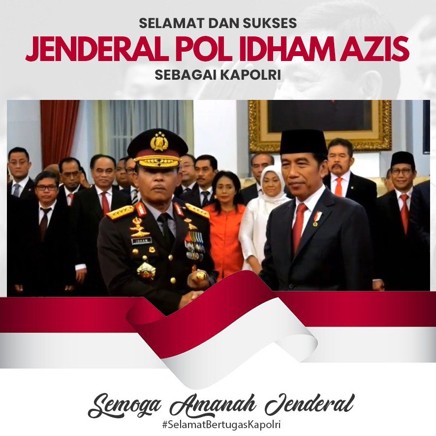 FebbyErshi's tweet photo. #SelamatBertugasKapolri https://t.co/E2Yocz8o2z