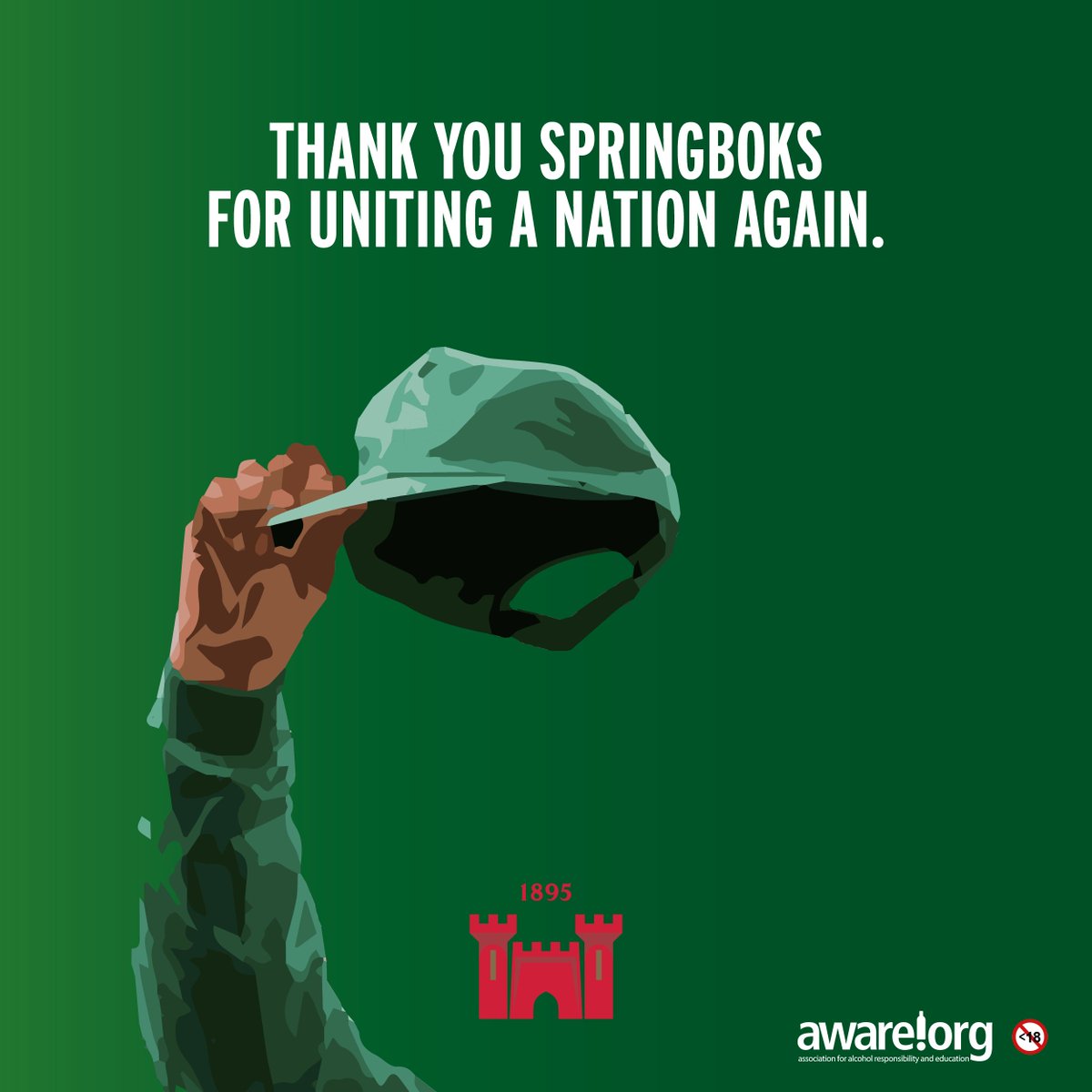 CastleLagerSA's tweet image. The scenes 🇿🇦 
The celebrations 🍻 
The everything!♥️
@Springboks CONGRATS BOYS! BRING HOME THAT GOLDEN GLORY FOR THE THIRD TIME! #OneNationOneBeer #OneHeartbeat #OurBoksOurBeer #ENGvRSA