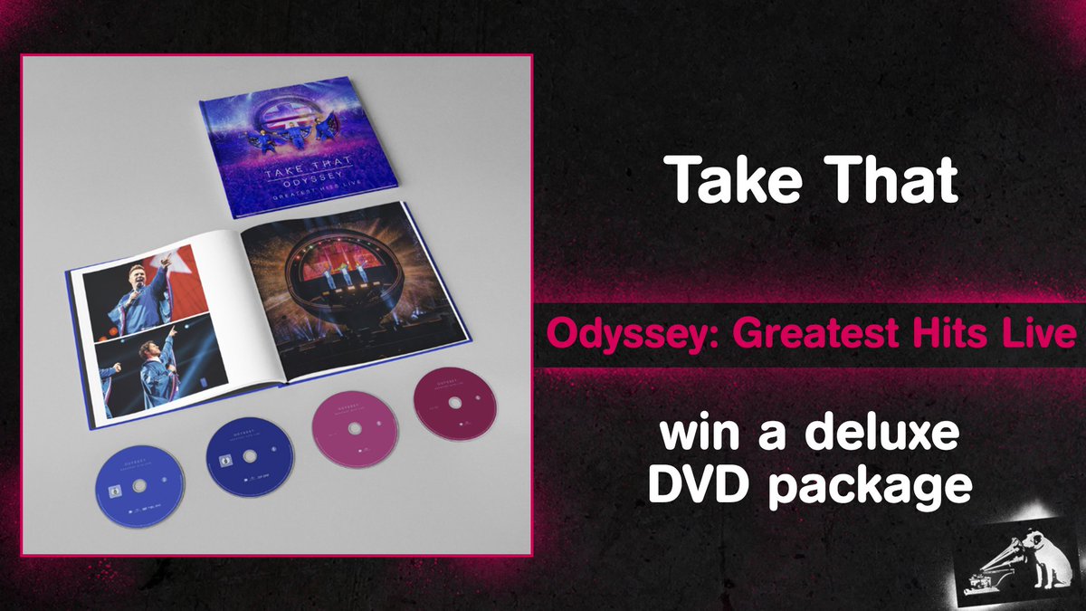 hmvtweets's tweet photo. Hey YOU! Yeah you, the @takethat fan reading this.  

Do you want to win a limited edition, deluxe copy of Odyssey: Greatest Hits Live? 

All you have to do is retweet this with the hashtag #hmvlovestakethat, we'll choose a lucky winner on 15 Nov with a runner up 😁 https://t.co/WjC7nWJlBY