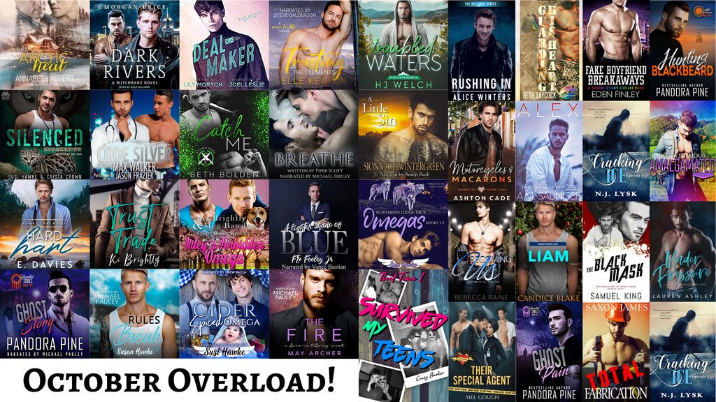 bookstattoostea's tweet photo. October Overload! So much book #LOVE !!
🏳️🌈👬🖤
Some Fav reads by @KiBrightly #AliceWinters @LilyAuthor & @joellesliefro @PandoraPine & #CraigBarker
All awesome, witty & unique!
#lovewins
🖤👬🏳️🌈
#mmromance #loveislove #reveiwer #octoberreads #read https://t.co/zaA875ykNg