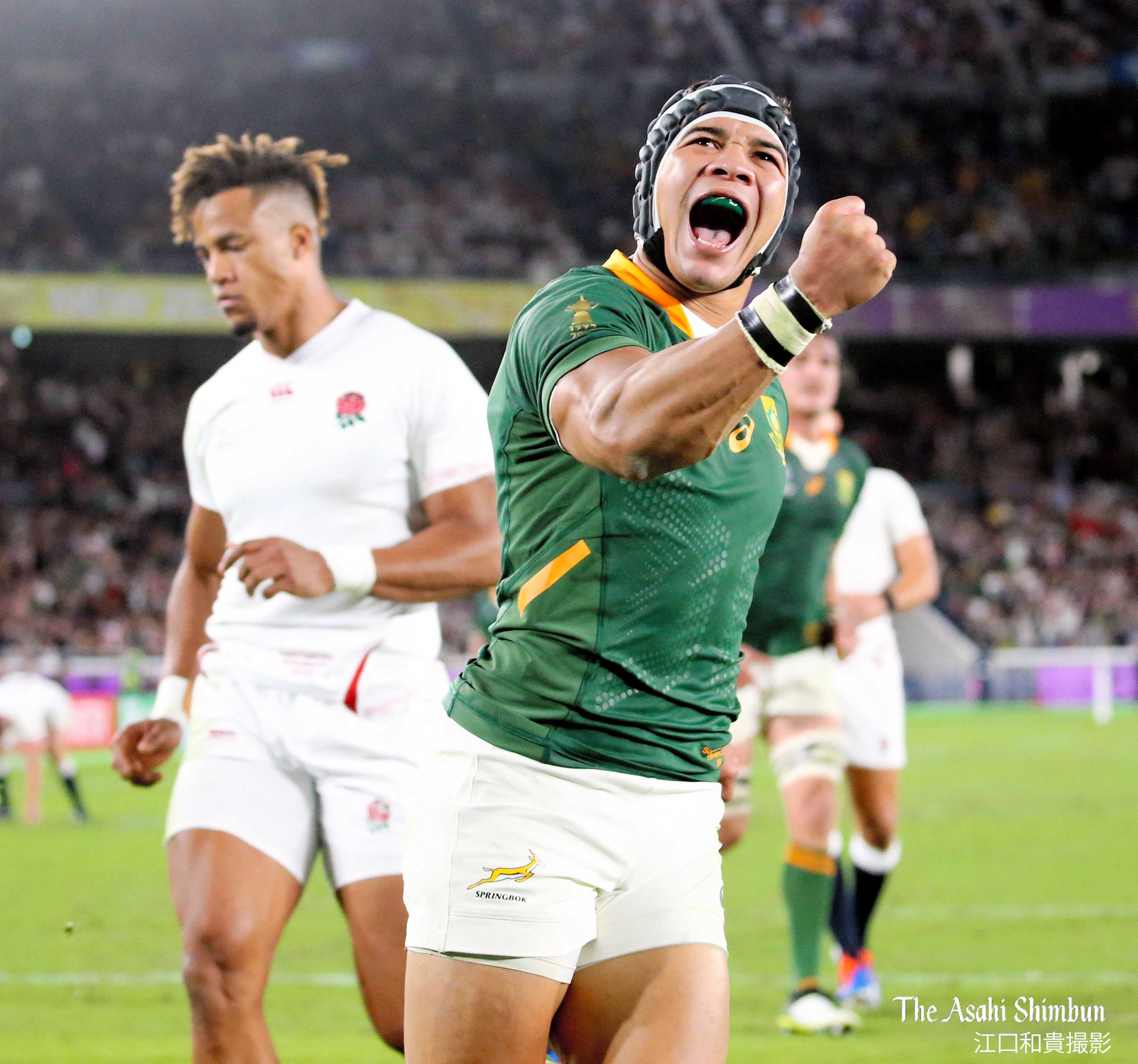 祝優勝【直筆】ラグビーW杯 南アフリカ エツベスサイン 新品】優勝