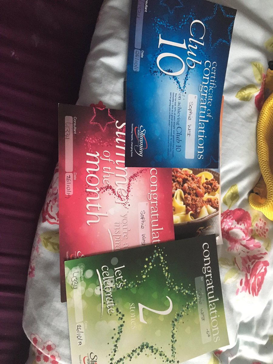 A successful week at slimming world. <a href="/SlimmingWorld/">Slimming World</a>