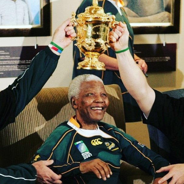 Papabis's tweet photo. "J'ai appris que le courage n'est pas l'absence de peur, mais la capacité de la vaincre." 
....................................... Nelson Mandela

#springboks #worldchampions 🏆 #worldcup2019 https://t.co/bYGPh3znVi