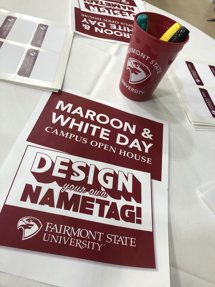 FairmontRecruit's tweet photo. Ready for Maroon and White Day! #soarfalcons #MWDAY https://t.co/jZEHTzDtKI