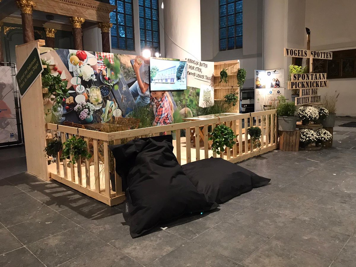 raadendaadevent's tweet photo. Vandaag mochten we vier stands @happydays @linck @wilgenrijk @rijswijkbuiten verzorgen op de woonbeurs in Den Haag. Creatieve stands met ieder hun eigen wensen passend bij hun project. #RaadenDaadevenementen https://t.co/RyjilNPa1a