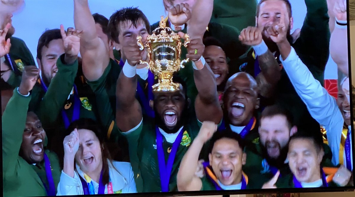 Iconic. 
Somewhere, Nelson Mandela is going nuts.