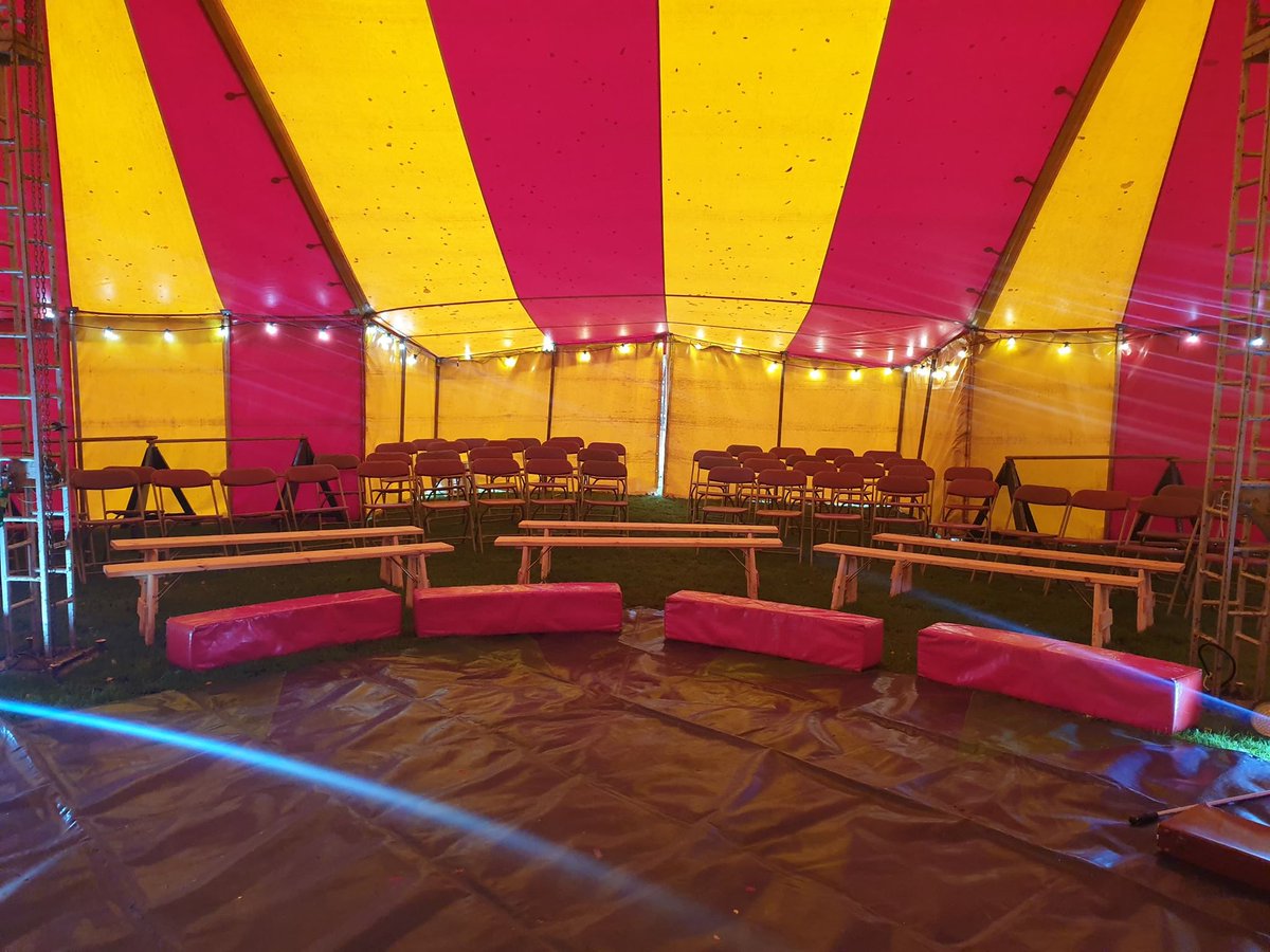 Preparations are underway for tonight Big Little Top circus!  we are just a tad bit excited! <a href="/SandwellMuseums/">Sandwell Museums</a> <a href="/bigtopmania/">Chief PeteZa</a> <a href="/sandwellcouncil/">Sandwell Council</a>