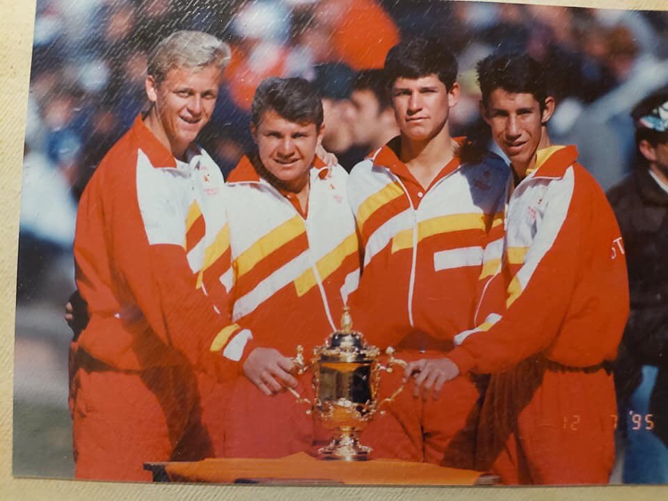 Many years ago at 1995 Craven Week I had the opportunity to hold the #WebbEllisCup #rwc2019