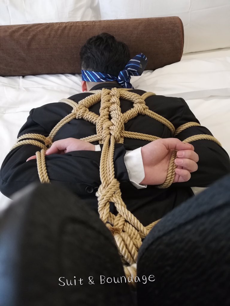 Tied what to a man up to do