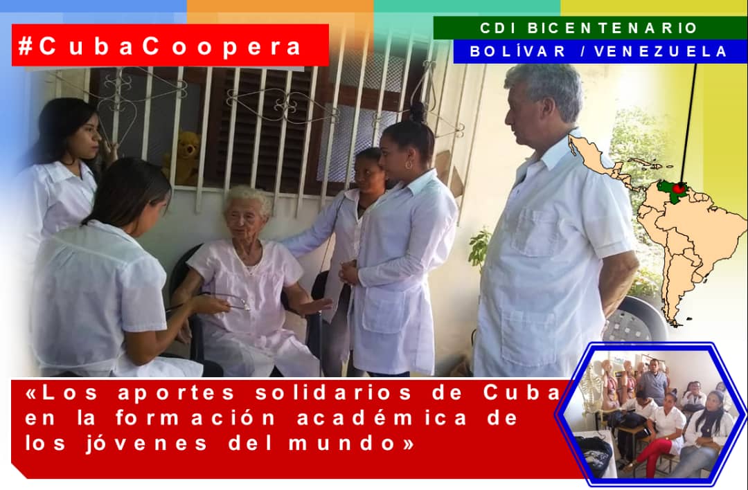 AidenisManzo's tweet photo. ‟Cuba: Solidaridad, Amor y Humanismo”
#ManosFueraDeCuba #SeguimosEnLucha #Cuba #20AniversarioELAM #ELAMSolidaria #CubaCoopera #CubaPorLaSalud https://t.co/DY4r9mPkew