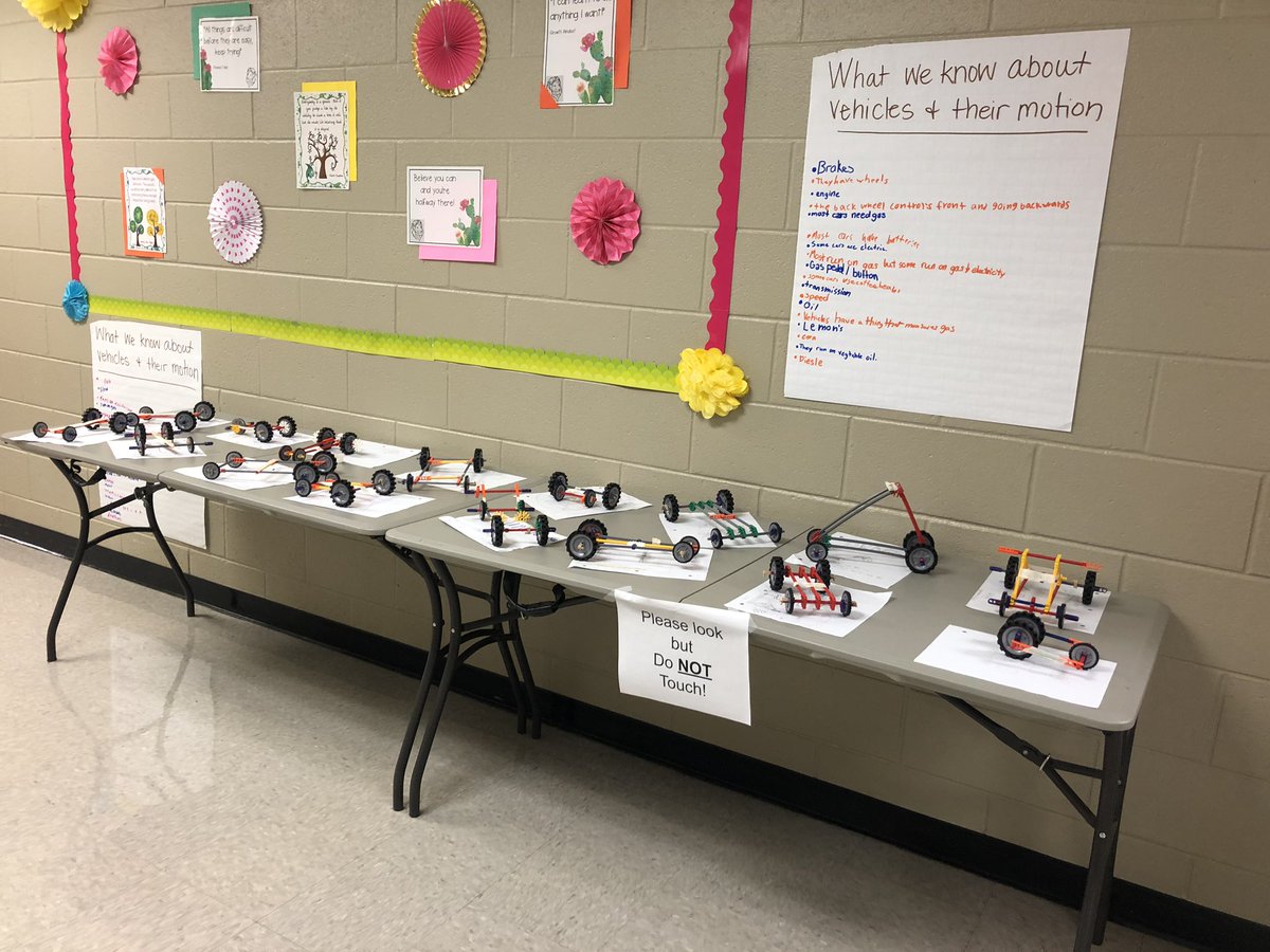 TabithaSehorne's tweet photo. Each team studied the materials and what they knew about vehicles... They then designed a vehicle to meet the requirements... some had much trial and error, but all achieved the goal! https://t.co/EFJTeqRg1N