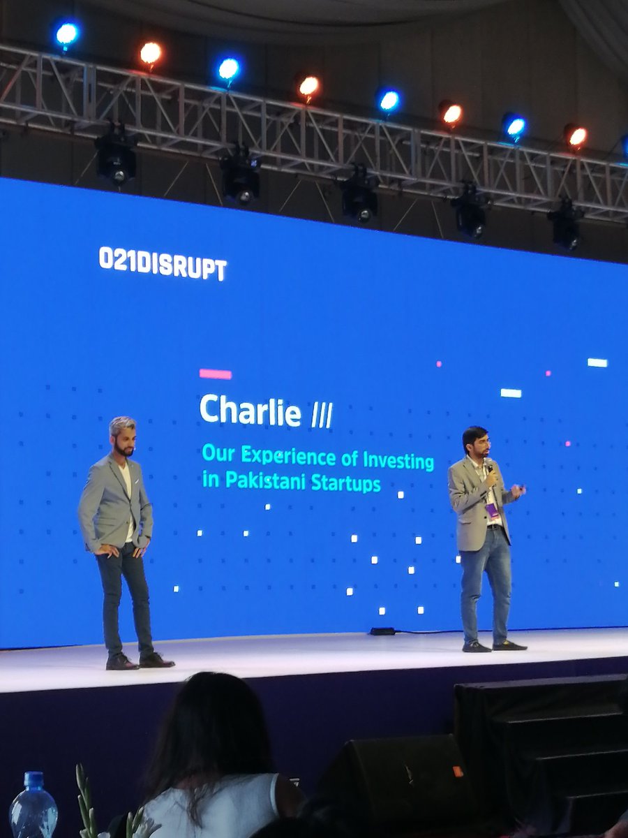 techgeekspak's tweet photo. The power of collaborations b/w startups for growth and mutual objectives shown in the session 'Our experience of investing in Pakistani Startups'. #021Disrupt19 @sibtainjiwani from @smartchoicepk &amp; @Sameerpeace from @SocialChampSays presented by #CharlieIll @hirasaeed__ https://t.co/qRdTeL3yZz