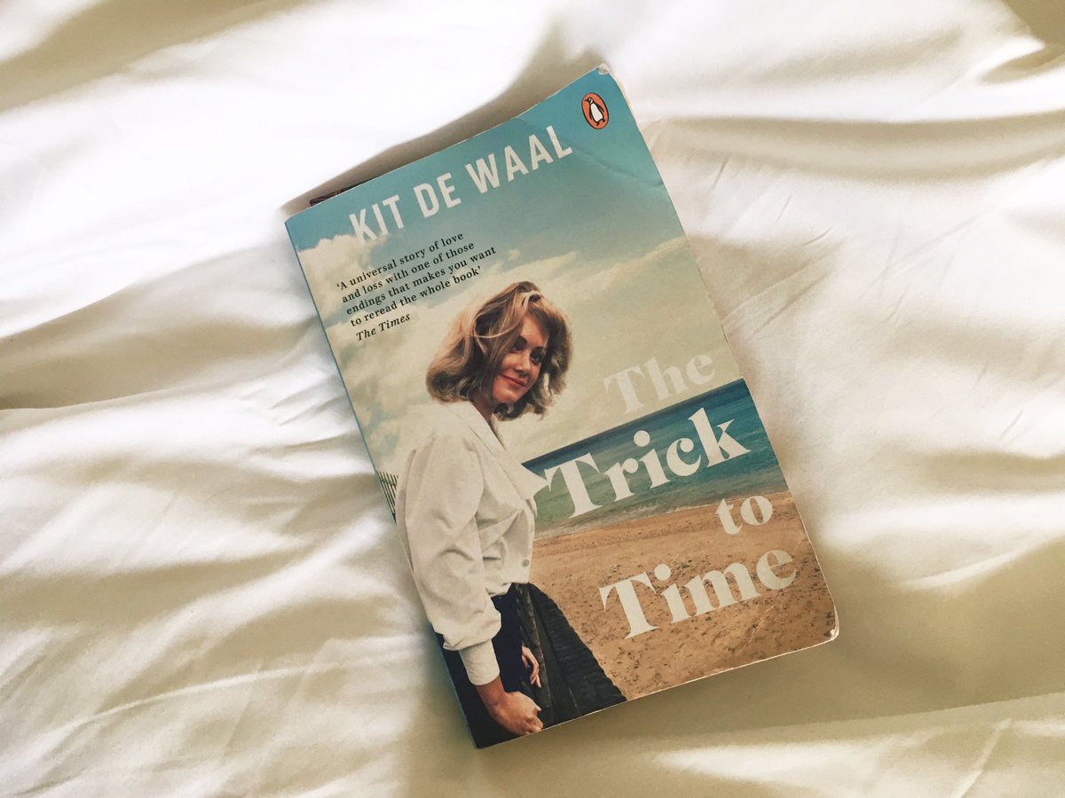 TheEmilyRose's tweet photo. Quick weekend away check-in here to say THIS BOOK! Both heartwarming and heartbreaking - this had me up till the early hours because I couldn’t put it down. Must read! #TheTrickToTime @KitdeWaal https://t.co/Q1BmHlu90f