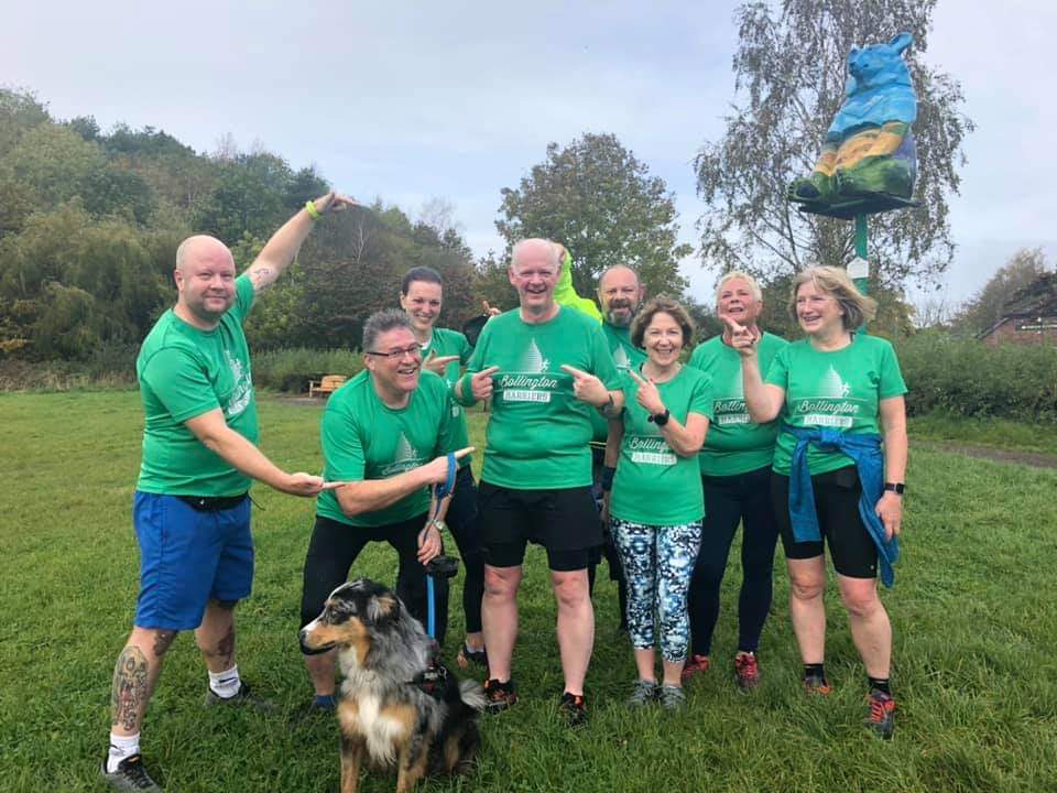 Cpn_slow's tweet photo. #100parkrun @parkrunUK @parkrun #100 thanks to my fellow #bollingtonharriers who skipped the rugby for run, coffee and cake! #congleton #parkrun https://t.co/CsmEmBe449