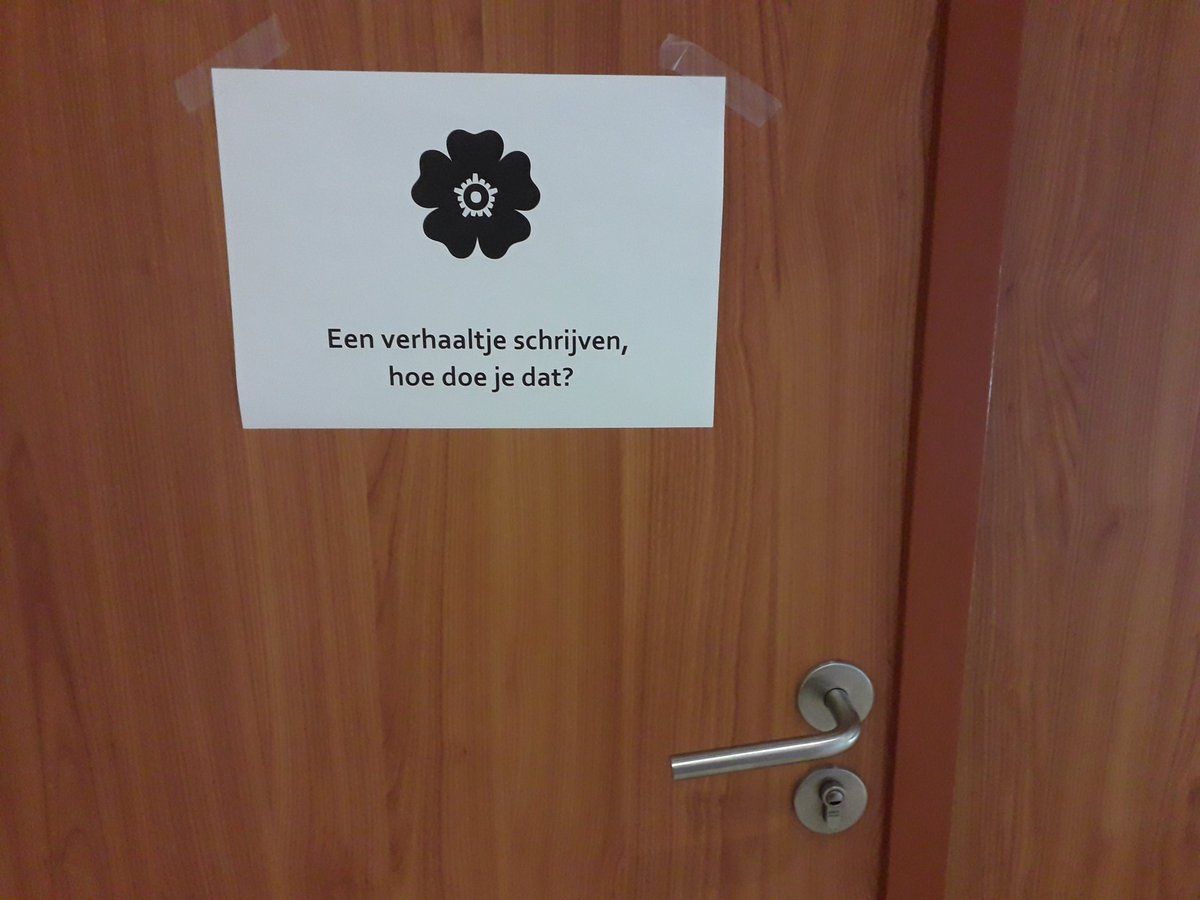 Jammer voor ons! De workshop van Kristien Hemmerechts vindt plaats achter gesloten deuren! ⛔