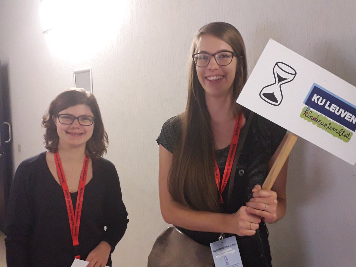 De workshop over het hart gaat enkel deze namiddag door! Frone Vandewiele en Caroline Wuyts kijken er wel alvast naar uit!  ❤ #Kinderuniversiteit