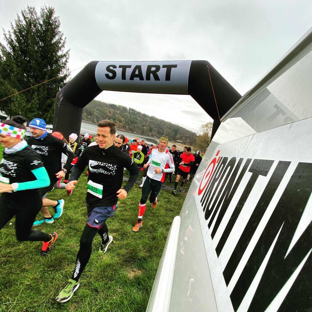 irontimecz's tweet photo. Počtvrté u Hostivařské přehrady měříme Run for Movember. 689 běžců podporuje #movember a my s nimi tím, co umíme nejlépe. Časomírou.
#runformovember https://t.co/JpzVdC8q4F