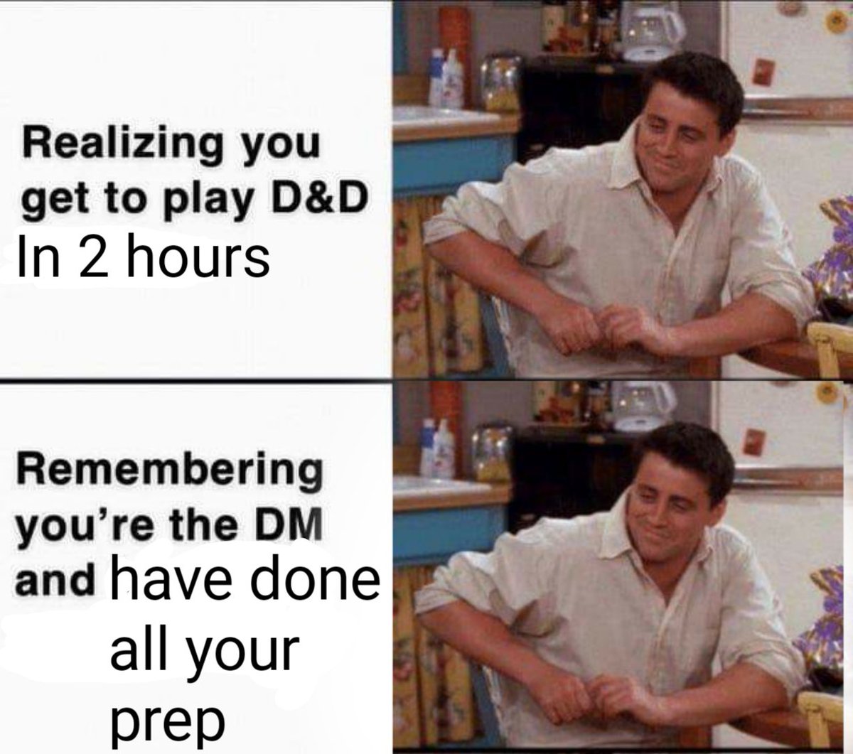 NewDmOnTheBlock's tweet photo. So pumped for game day!
#dnd5e #dungeonsanddragons #DungeonMaster #ttrpg #TTRPGCommunity #DM #Homebrew #ImTheDm #DmPrepAndChill https://t.co/NRt8cfd4po