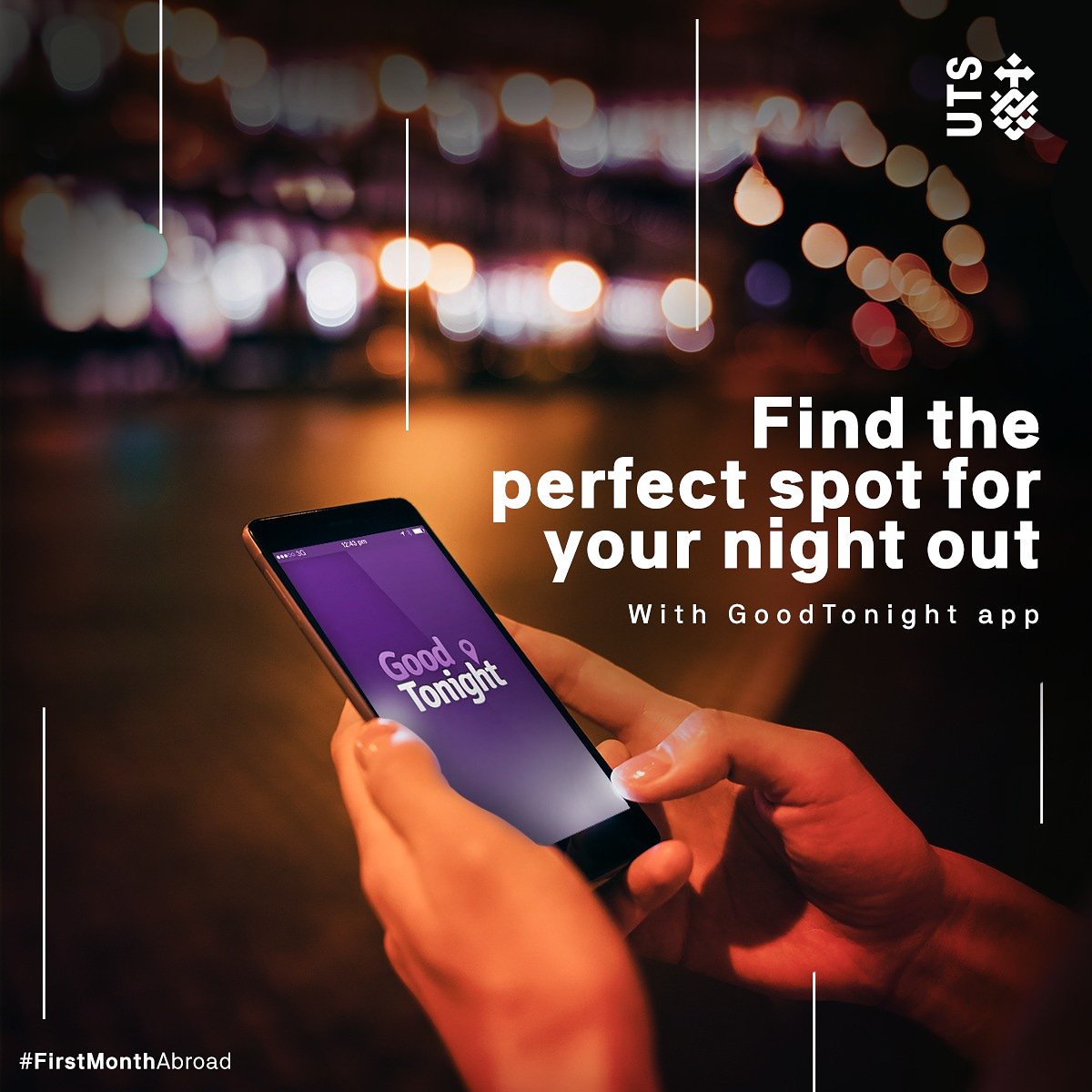 UTSINSEARCH_IN's tweet photo. If you have a free evening to chill with friends, feel like heading out to places offering live music or good food, jump to the GoodTonight app. It tells you what's good, tonight.
#FirstMonthAbroad #FindTheSpark #UTS #UTSInsearch #GoodTonight #Sydney #App #NightLife #Discover https://t.co/7dHBUff5hZ