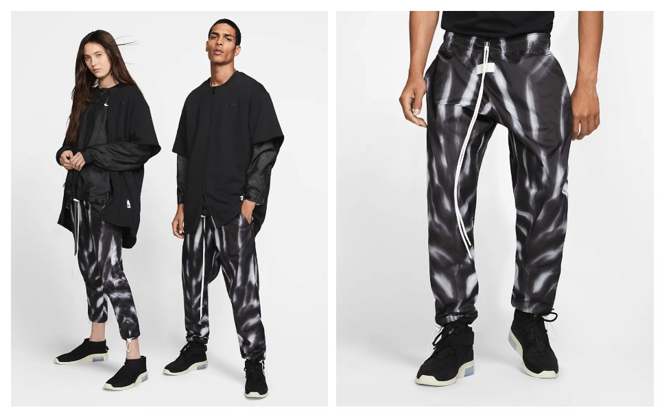 KicksFinder on X: Ad: Nike x Fear of God Allover Print Pants now