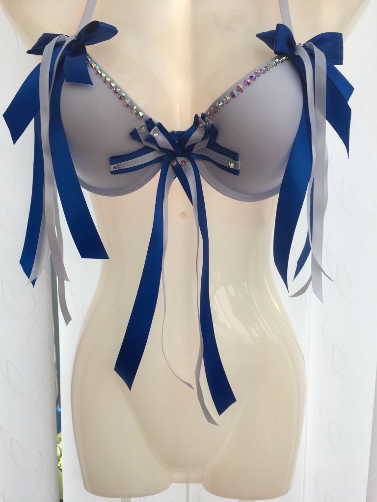 FFrillies's tweet photo. Check out our Fantastic Brighton bra designs. It’s simply stunning! One of a kind! Go to my website Football Frillies. Good luck charm for your girl! A treat for your guy!          @BrightonFC_  @BrightonFanApp @OfficialBHAFC @brightonfans https://t.co/nu2dX6L2f9