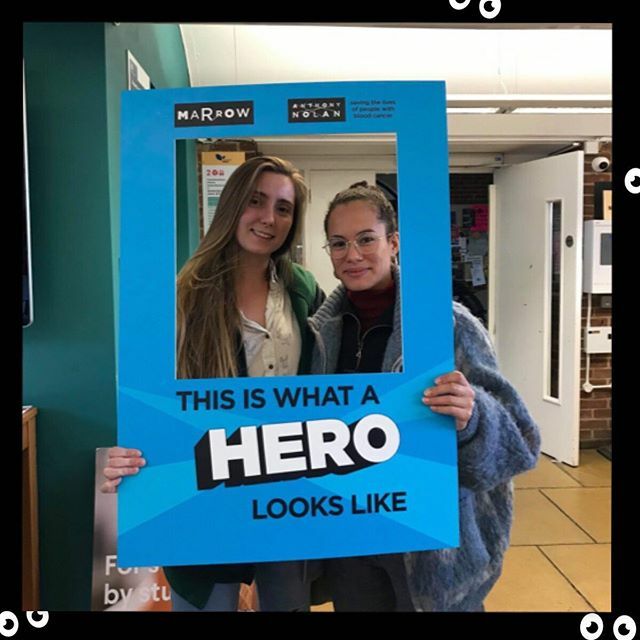 SussexMarrow's tweet photo. A massive THANK YOUπ to everyone who came to our events this week - we recruited an amazing 28 #lifesavers to the register on thursday - and pictured is two of them! π #Marroween may be over for this year but donβt forget - #DonatingIsntScary !π» We wβ¦ https://t.co/JBnJLIopLS https://t.co/dm3L5M9Y5Z