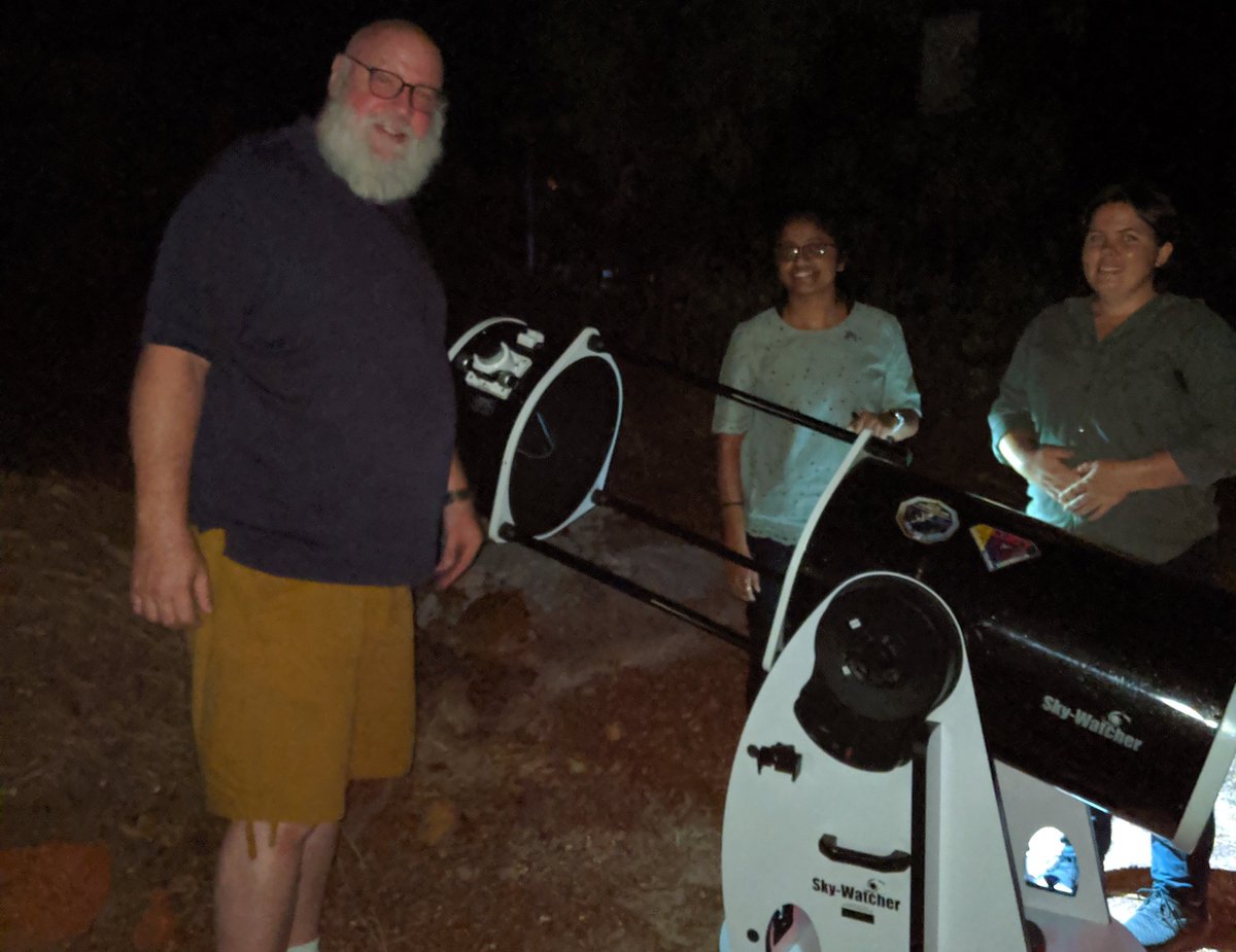 NASA Lucy team are in Darwin and kick starting the second training night with the volunteers at <a href="/CDUni/">Charles Darwin University</a>  @NASALucy2Trojan