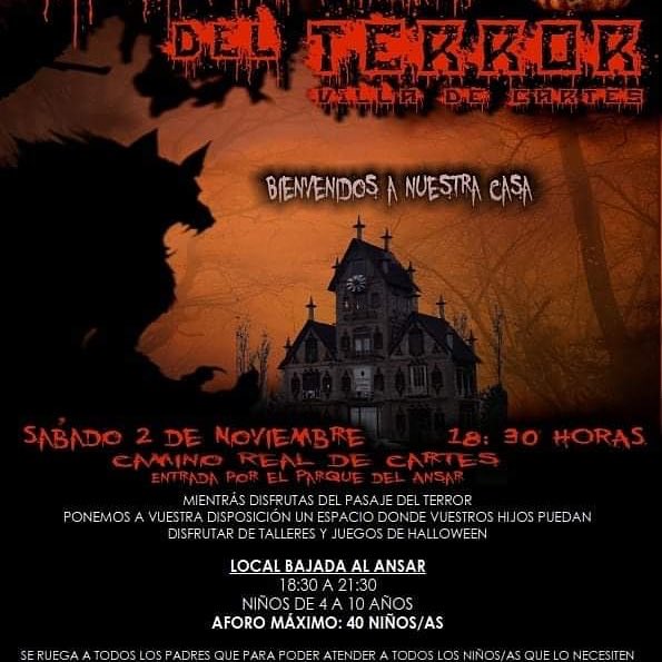 ClaimMedia's tweet photo. Muy recomendable el pasaje del terror de #Cartes #Cantabria 
.
#claimmedia #Cantabria #miedo #Halloween https://t.co/xkXl89eJus