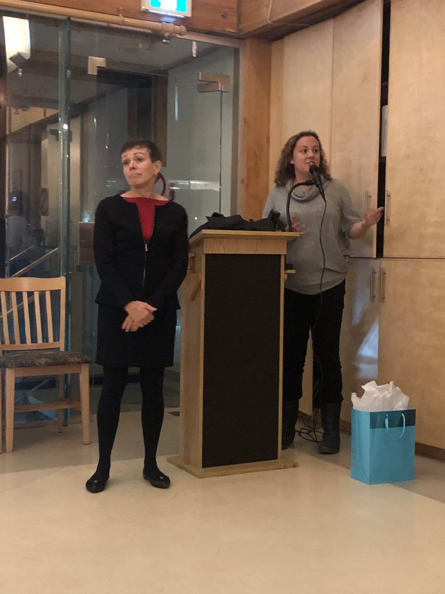 PascaleFournie4's tweet photo. Grateful that the wonderful Mayor of #Yellowknife, @r_alty, offered the closing remarks to our @F_Trudeau_F #PETFInstitutes during yesterday’s Gala at @nrthrnheritage! Mashi cho pour cet accueil chaleureux dans votre extraordinaire ville. Ce n’est qu’un Au Revoir... https://t.co/wL05Tu4uca