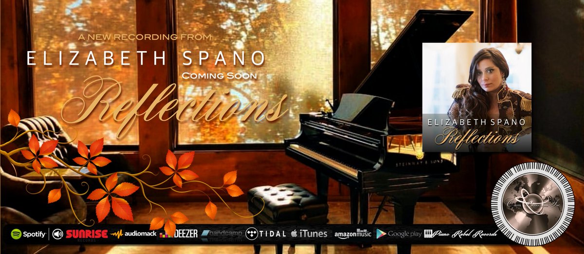 CNOTEPROCAN's tweet photo. #Reflections, a #cascade of #Classical #piano #compositions by #pianovirtuoso #ElizabethSpano @PianoRebel from @CNOTEPROCAN and #PianoRebelRecords #available at @sunriserecords #sunriserecords @Spotify #spotify @Deezer #deezer. #Love #ClassicalPiano #ClassicalCompositions #cd ©19 https://t.co/iYxBOstHTA