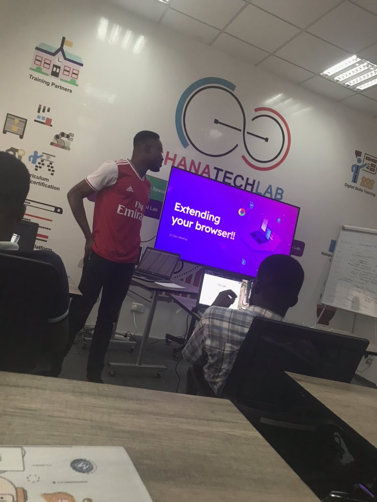 jaeyholic's tweet image. Extending Your Browser 
- Bernard 

#JsSpace
#IoTNetworkHub
#GhanaTechLab