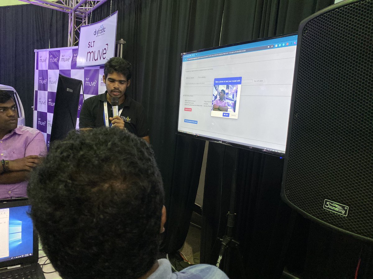 mlforkidslk's tweet photo. Machine Learning for Kids session just started in Dojo @ Infotel 2019 #lka #mlforkids #stemup #mlforkidslk https://t.co/mYHLfv8hwW