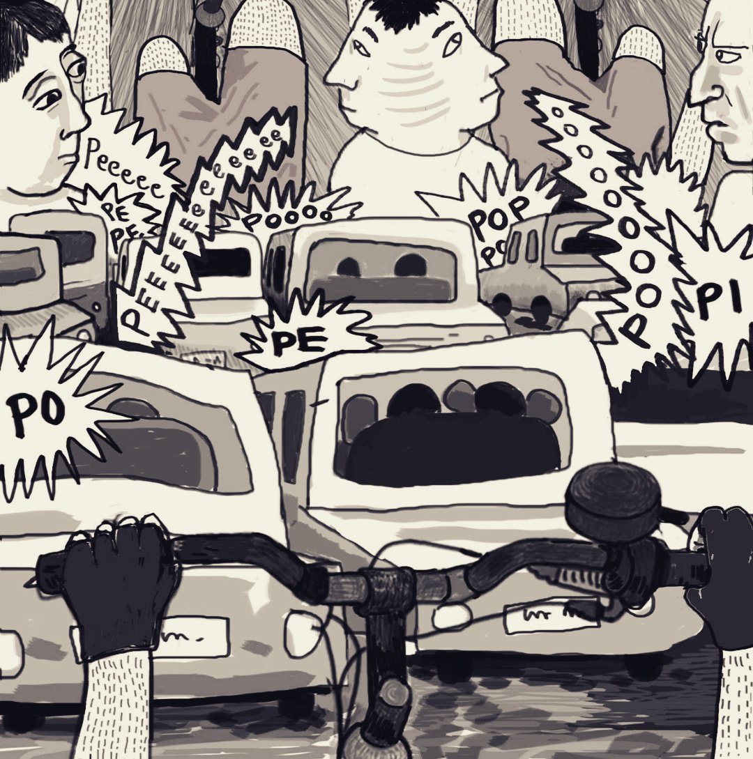 anaryadraws's tweet photo. For more works 👇 https://t.co/MNnPrdQMRq
#comic #delhi #city #bicycle #cycling #Traffic #drawing #draw #comicartist #art #artist #cartoon #caricature #womensart #sketch #sketchy #doodle #draweveryday #streetstyle #illustration #illustrator #comicsmaker https://t.co/vrIeGgRoSS