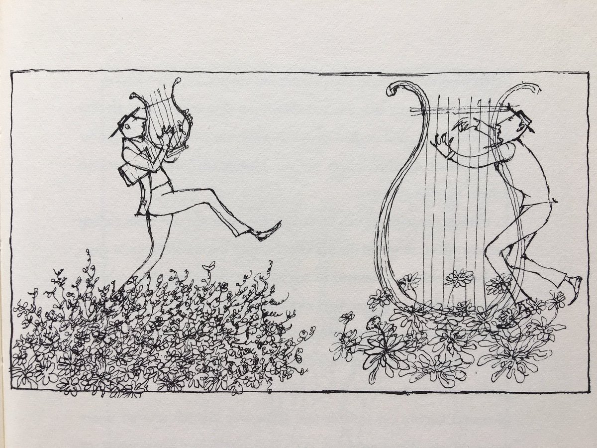 Fritz Fischer, drawings for H. C. Andersen's « Die Galoschen des Glücks » 