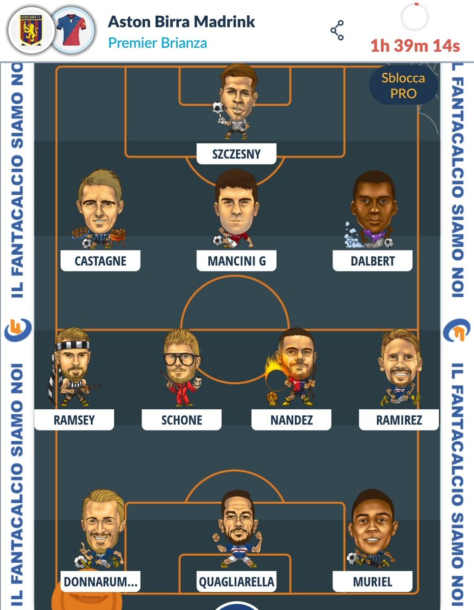 _Morik92_'s tweet photo. Ancora qualche dubbio c'è (Mancini/Di Lorenzo, Ramsey/Lazzari - De Paul lo lascio in panca - e Quagliarella/Leao). Per Quaglia ultima chance. #GoAstonGo https://t.co/pm6WXduN6r
