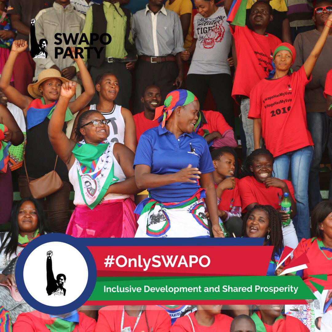 hagegeingob's tweet photo. ngapi va Rundu and the people of the Kavango East and Kavango West regions.
I am pleased by the sense of unity that welcomed us this afternoon, SWAPO is truly the people and the people are truly SWAPO. #OnlySWAPO https://t.co/jnDnrEo0xv