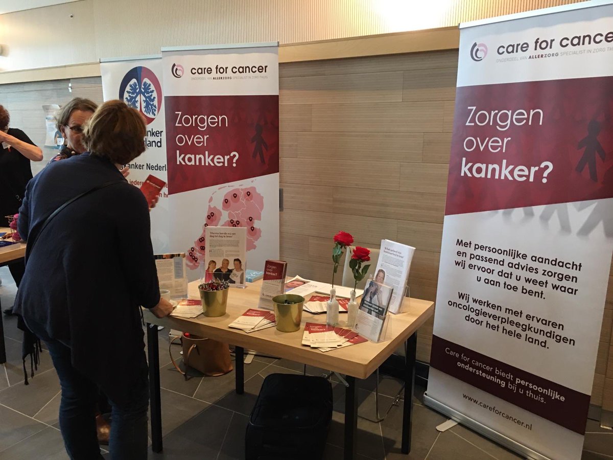 Vandaag op de landelijke dag van <a href="/LongkankerNL/">Longkanker Nederland</a> @MeanderMC staan we op de informatiemarkt. Voldoende tijd om vragen te beantwoorden over wat we thuis kunnen betekenen. #allerzorg #careforcancer #allermooistezorg