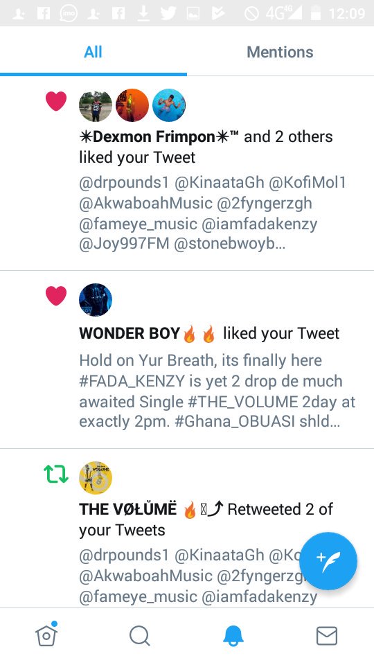JusticeDc9's tweet photo. Are you cool with #THE_VOLUME ??? Twa Chick Movement Fada Kenzy 2hr left #The_Volume will be out on all social media platforms #OBUASINII_NAAA @KinaataGh  @AkwaboahMusic @iamfadakenzy  @THriim  @stonebwoyb  @fellamakafui_ @fameye_music @emmanuel_nando #THEVOLUME https://t.co/zqSAec3Py6