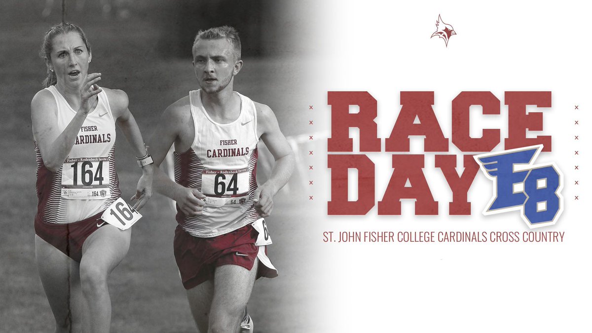 #E8XC CHAMPIONSHIP RACE DAY

<a href="/Fisher_XCTF/">St. John Fisher Cross Country and Track and Field</a> takes to the course today at HOME as the Cardinals look to take home the gold. Men at 11 a.m. &amp; women at 12 p.m.

#GoFisher