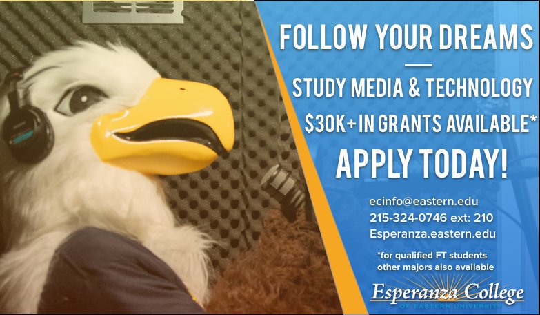 MediaDrH's tweet photo. Looking forward to connecting with those interested in preparing for careers in media, tech &amp; arts today @Nerdtino latinx comic book convention.  #EsperanzaCollege #Scholarships https://t.co/MqQgV2FTa4