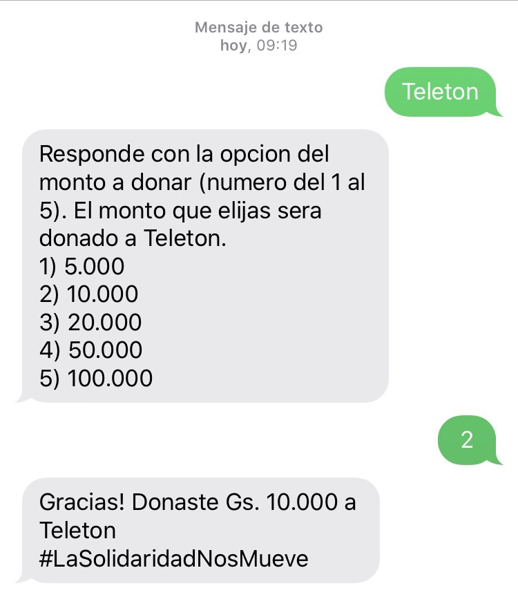 juanchimasulli's tweet photo. @amifera @Santula @TeletonParaguay #teletonParaguay https://t.co/x0JUNWIVh1