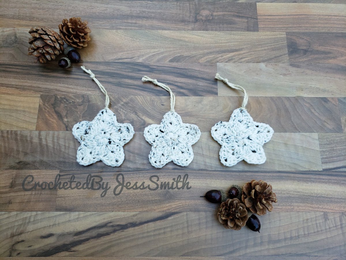 JESSICA52742854's tweet photo. Rustic Crochet Star Christmas Tree Ornaments #etsy #housewares #homedecor #christmas #rusticchristmas #christmasornaments #rusticstars 
#farmhouse #rusticdecor 
#SaturdayMotivation
#crochet #etsyshop
#SmallBusiness
#sell #shopping
#Christmas2019
https://t.co/asNDUSlfBF https://t.co/XQdkIdZ0Dg
