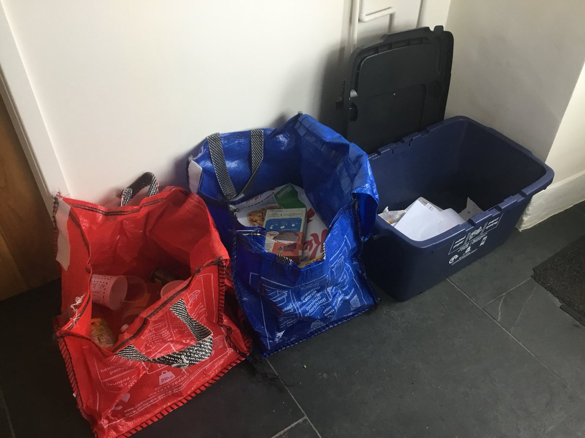 diclements1's tweet photo. Getting to grips with the new recycling and waste changes. Starts this week so better get into the routine!@Pembrokeshire #Pembsrecycles #DoYourBit https://t.co/m4wSxKFUEe