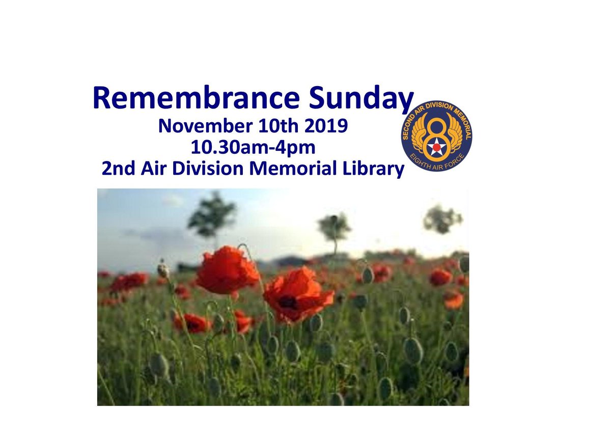 MillenniumLib's tweet photo. This Sunday pop into the @2ADMemLibrary , open for Remembrance Sunday with film footage of the Americans in WWII East Anglia & a chance to see original artefacts from the war #LocalHistory #RemembranceSunday #FriendlyInvasion https://t.co/FmadLUD5YZ