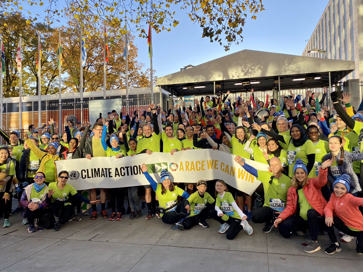 MelissaFleming's tweet photo. Excited to be running on #TeamUN with staff who stand for #ClimateAction with New York City’s annual #AbbottDash5K. https://t.co/ubgUPwmW3R