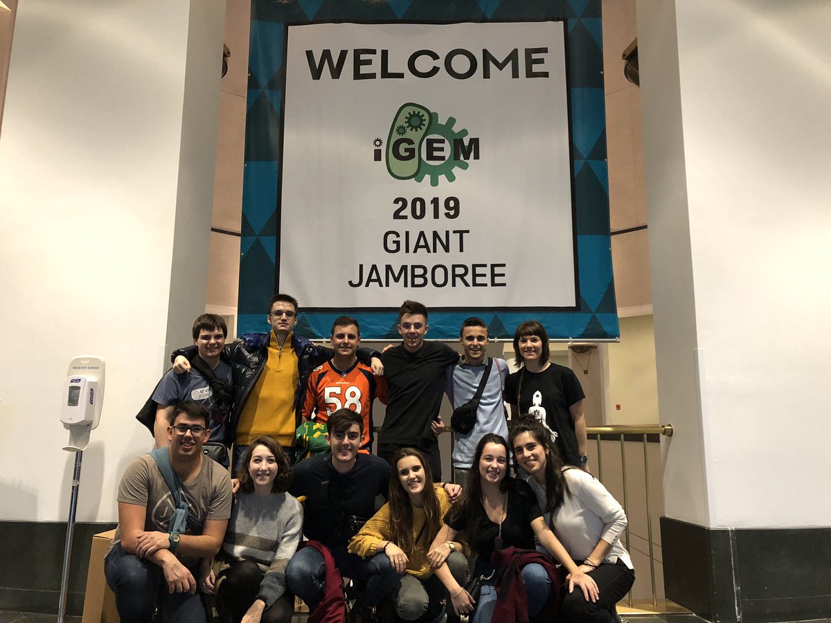 igem.upna (@igem_upna2022) on Twitter photo Today we do our presentation in room 306 at 11:00 am. We will be glad if you come to support us. <a href="/iGEM/">iGEM Headquarters</a>
#iGEM2019 #GiantJamboree #presentation Today we do our presentation in room 306 at 11:00 am. We will be glad if you come to support us. <a href="/iGEM/">iGEM Headquarters</a>
#iGEM2019 #GiantJamboree #presentation
