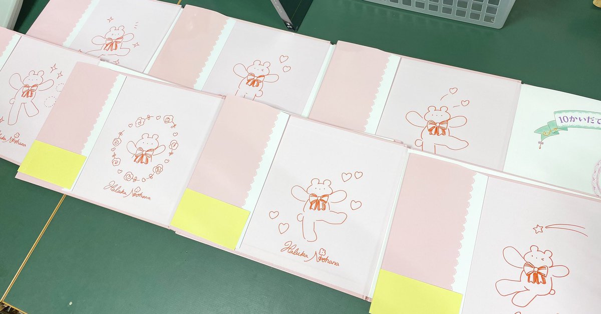 『109ひきのどうぶつマラソン』
『10かいだてのおひめさまのおしろ』
載せきれませんが、たくさん描かせていただきました!なくなり次第終了です?